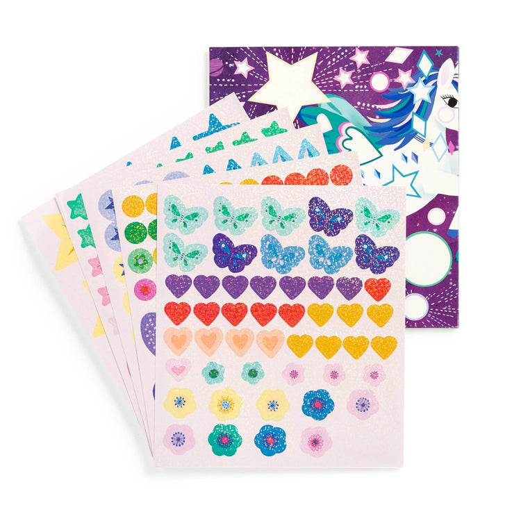 MUDPUPPY. Unicorn Magic Sticker Sparkle Poster Activity Kit