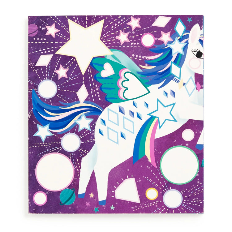 MUDPUPPY. Unicorn Magic Sticker Sparkle Poster Activity Kit
