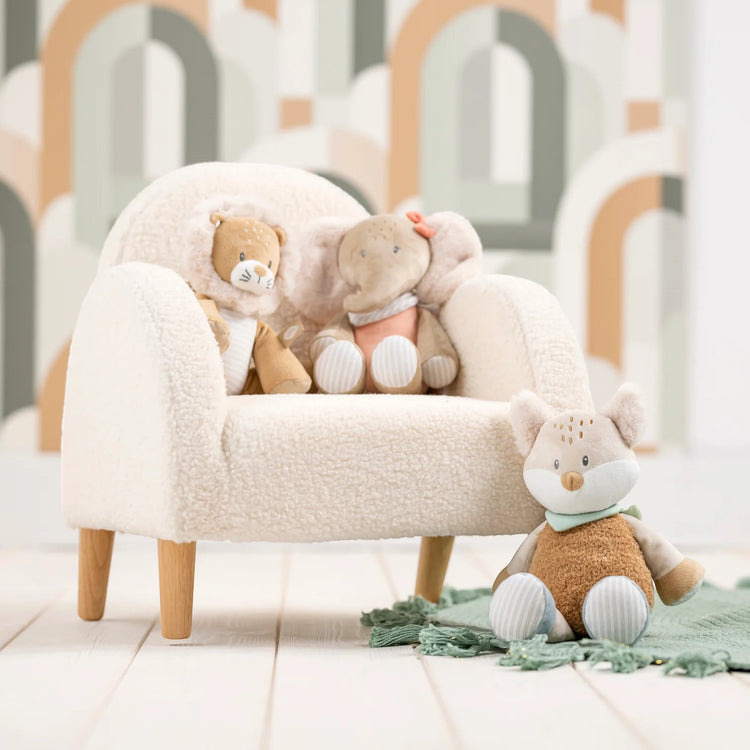 FLO, ERNEST & OLI. Cuddly Lion Ernest (brown)