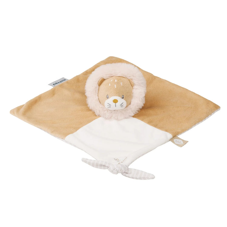 FLO, ERNEST & OLI. Comforter Doudou Lion Ernest (brown)