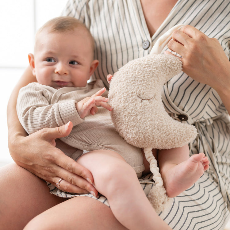 TEDDY. Μουσικό φεγγαράκι (απαλό μπεζ)