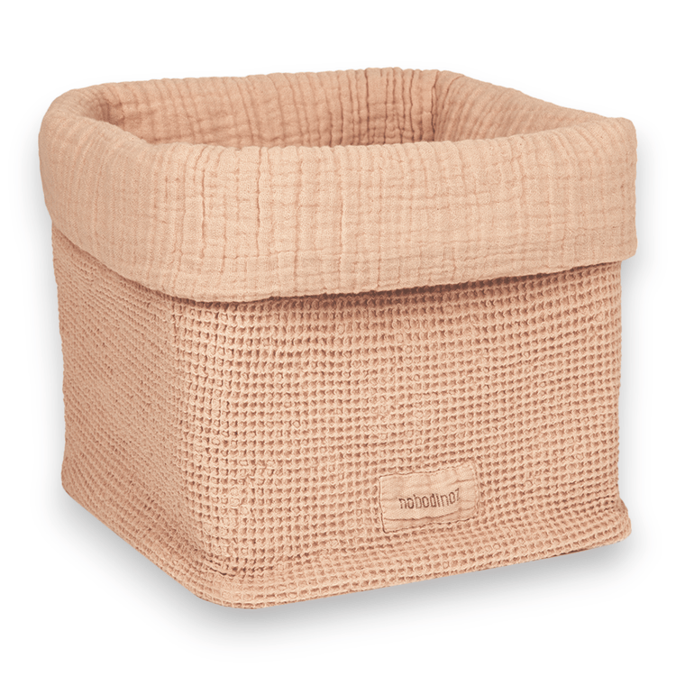 WABI SABI. Basket 20x18 Powder Pink