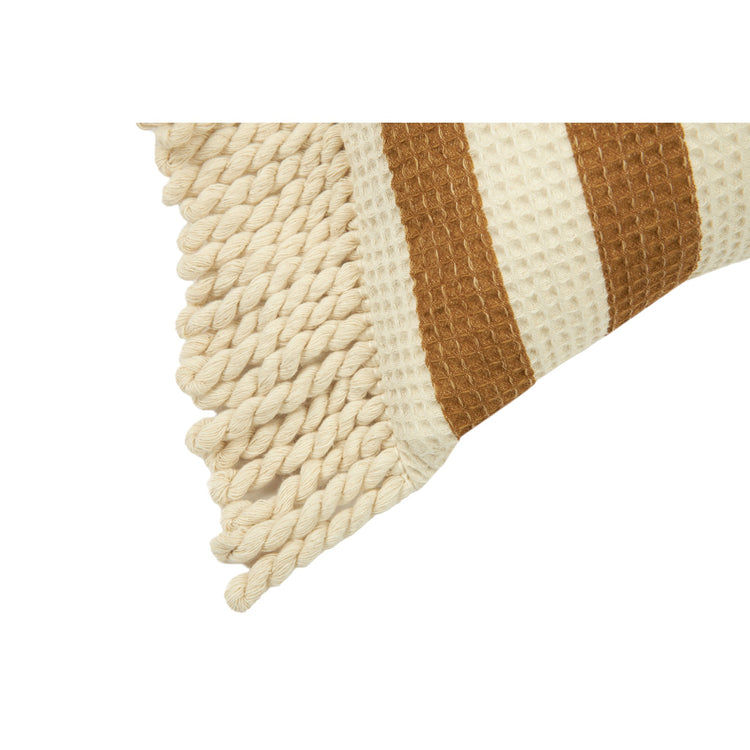 PORTOFINO. Αδιάβροχο μαξιλάρι Honey Stripes Waffle 35 x 23 εκ.