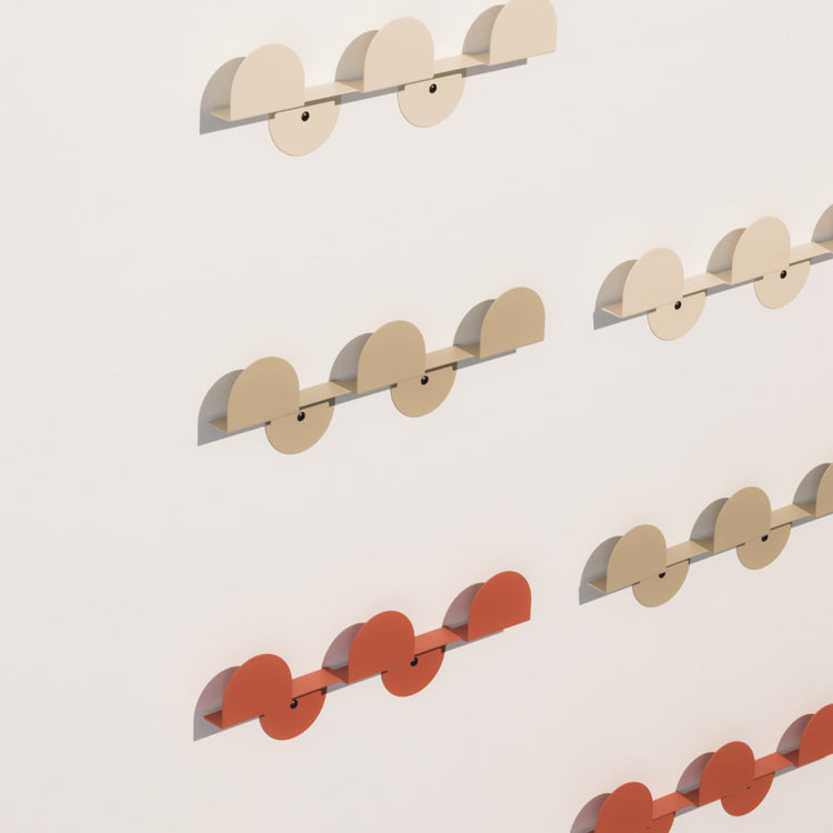 VIBES. Vibes Wall Coat Rack Green Tea 37x12x4