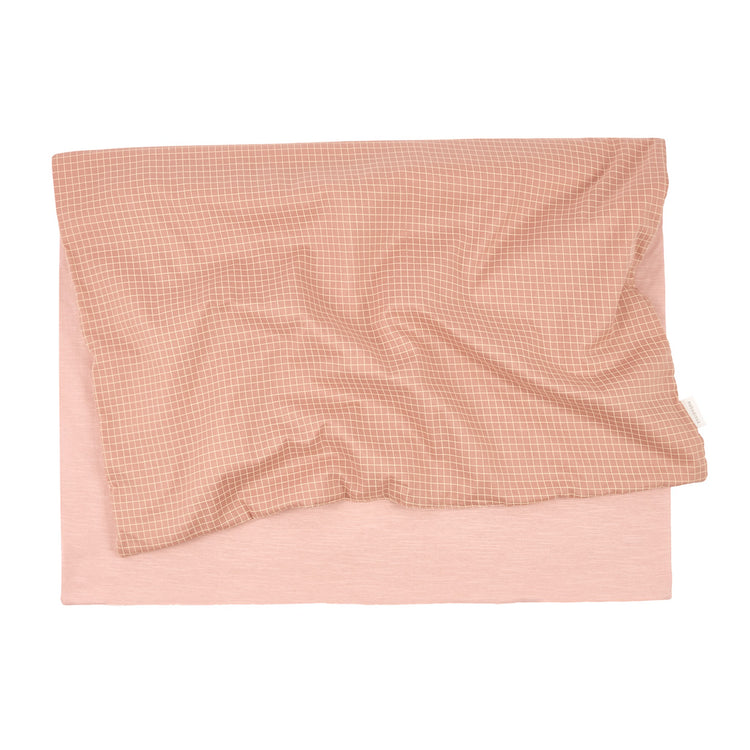 ##STORIES. New born blanket Limited edition Blush Lemon Grid 70x100