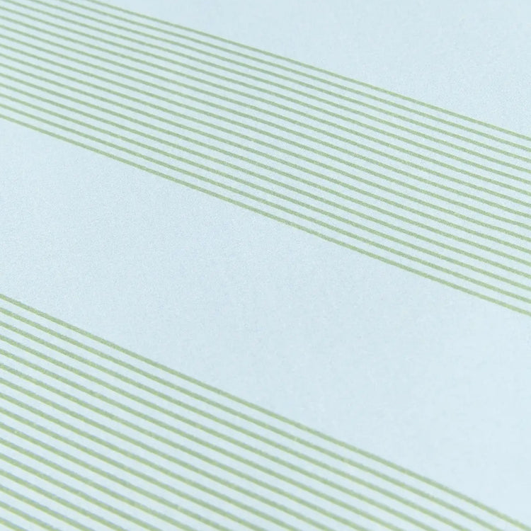 SHELDON. Μαξιλαροθήκη Green Diagonal Stripes 60x60