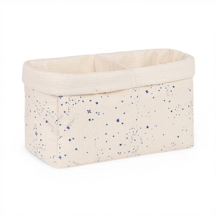 OPERA. Double storage basket Blue Milky Way