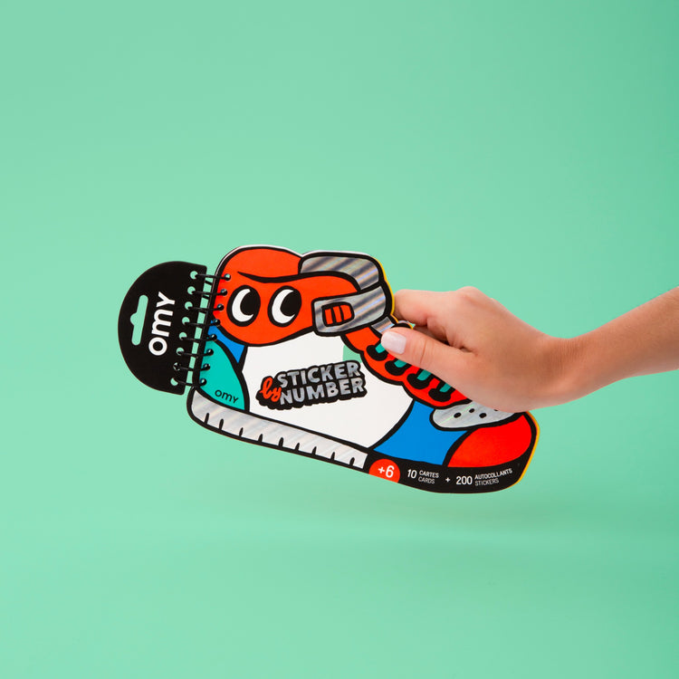OMY. Stickers Activity Book - Street
