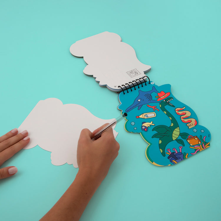 OMY. Stickers Activity Book - Dino