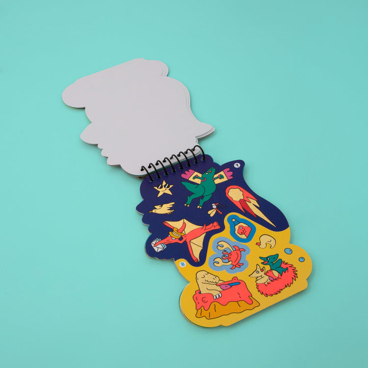OMY. Stickers Activity Book - Dino