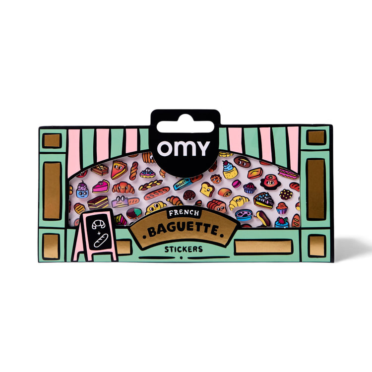 OMY. Σετ αυτοκόλλητα BOUTIQUE - French Bakery