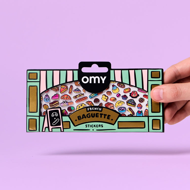 OMY. Σετ αυτοκόλλητα BOUTIQUE - French Bakery