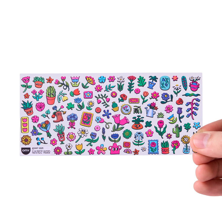 OMY. Assorted Stickers BOUTIQUE - Flower Shop