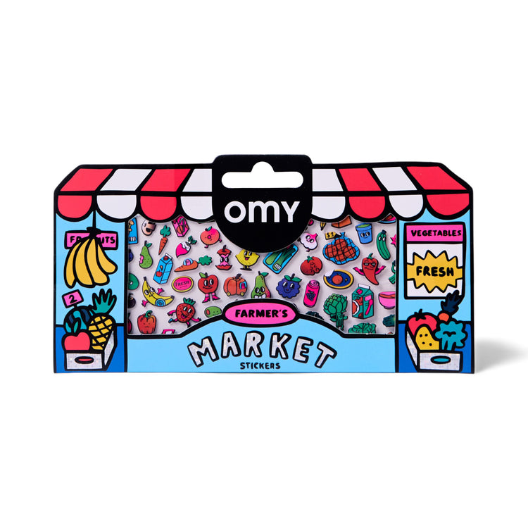 OMY. Σετ αυτοκόλλητα BOUTIQUE - Farmer's Market