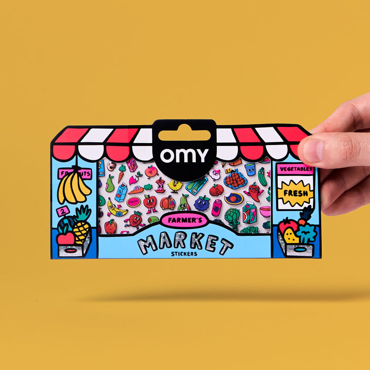 OMY. Σετ αυτοκόλλητα BOUTIQUE - Farmer's Market