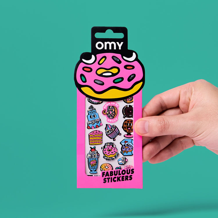 OMY. Σετ αυτοκόλλητα ICONIC - Donuts