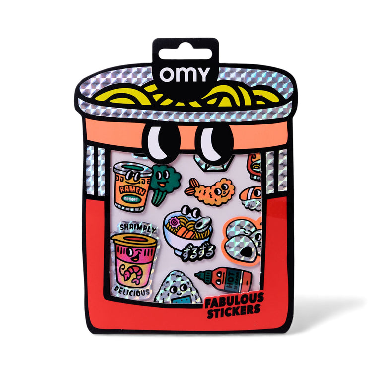 OMY. Σετ αυτοκόλλητα BIG - Noodle