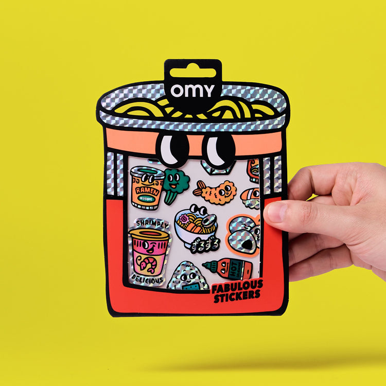 OMY. Σετ αυτοκόλλητα BIG - Noodle