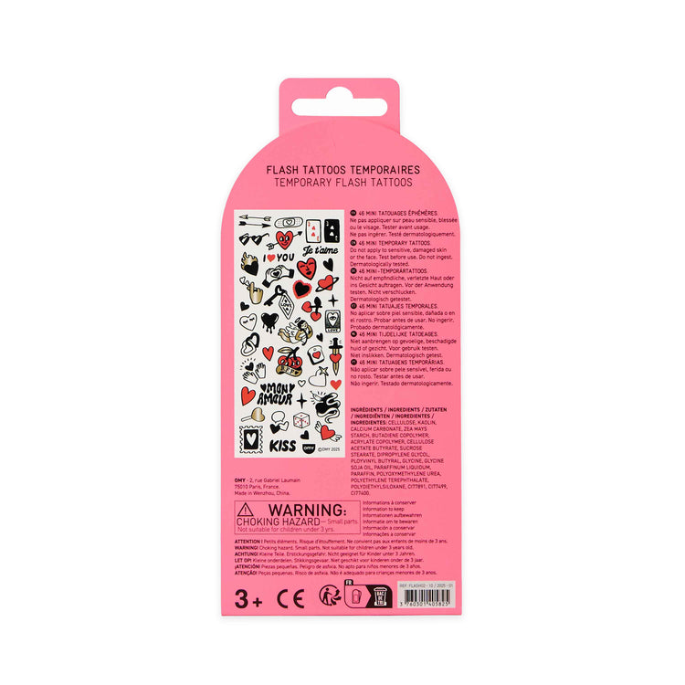 OMY. Αυτοκόλλητα flash tattoos Crazy in Love
