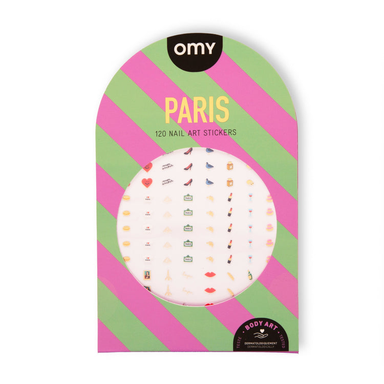 OMY. Nail Art Stickers - Paris