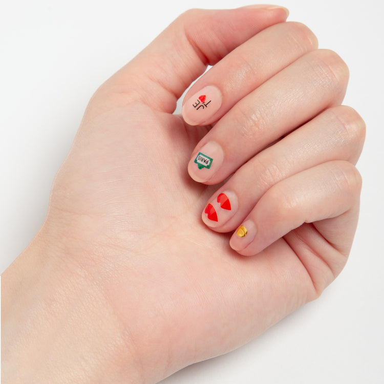 OMY. Nail Art Stickers - Paris