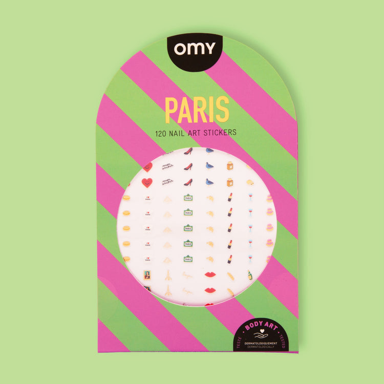 OMY. Nail Art Stickers - Paris