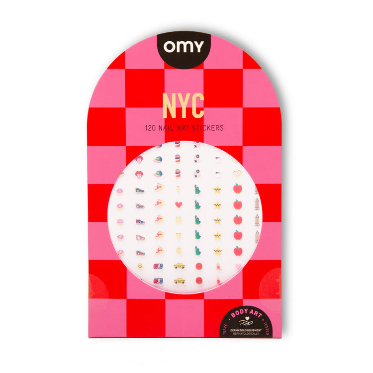 OMY. Nail Art Stickers - NYC