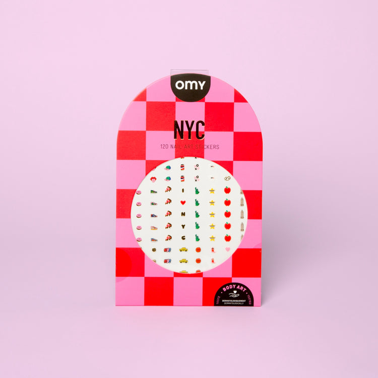 OMY. Nail Art Stickers - NYC