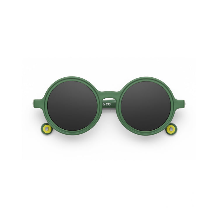 OLIVIO & CO. Baby round sunglasses Classic Olivio-Cactus Green 0-18m
