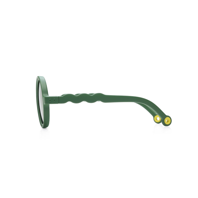 OLIVIO & CO. Baby round sunglasses Classic Olivio-Cactus Green 0-18m