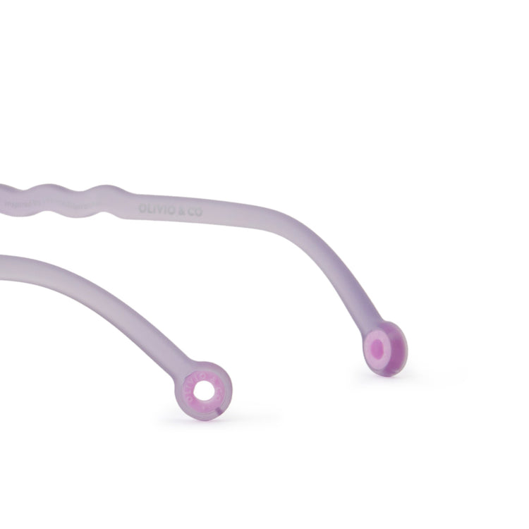 OLIVIO & CO. Junior round sunglasses Coral Reef-Purple Coral 5-12y