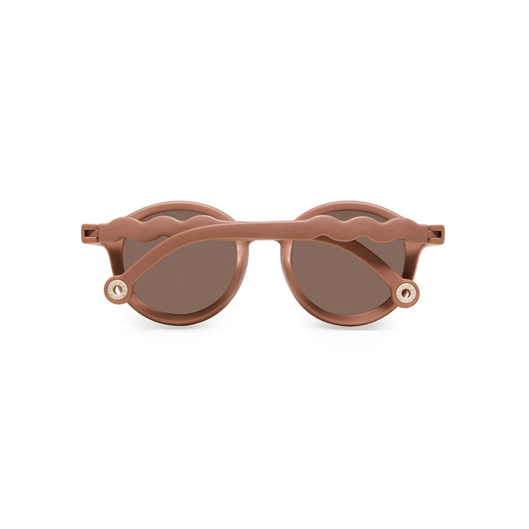 OLIVIO & CO. Παιδικά γυαλιά ηλίου οβάλ Gelato Summer - Chocolate 18-36 μηνών
