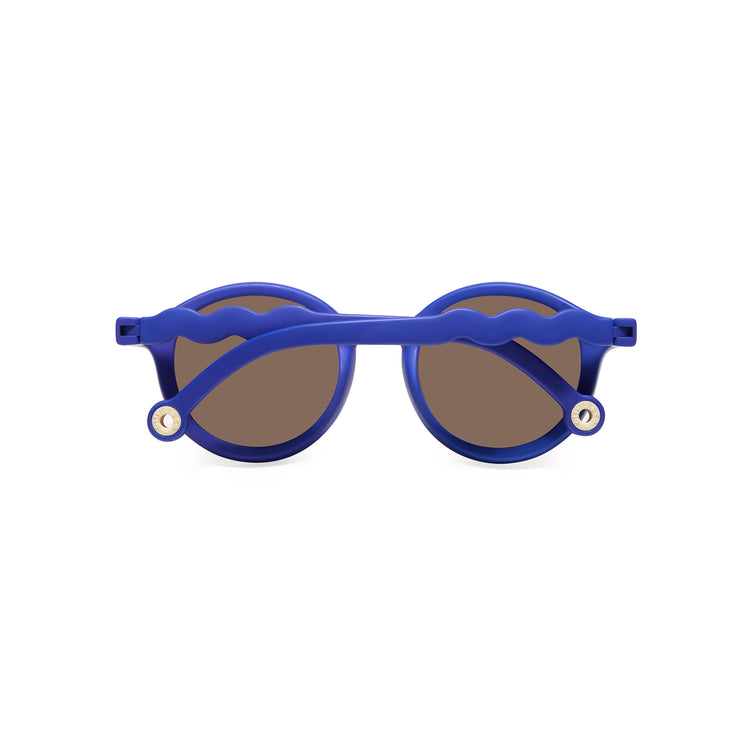 OLIVIO & CO. Toddler oval sunglasses Breakfast Art-Midnight Berry 18-36m