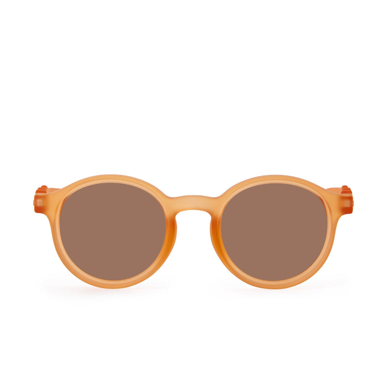 OLIVIO & CO. Junior oval sunglasses Citrus Garden-Grapefruit Pink 5-12y