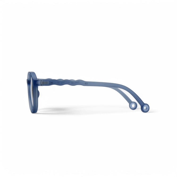 OLIVIO & CO. Παιδικά γυαλιά ηλίου οβάλ Seaside Stripes - Navy Blue 5-12 ετών