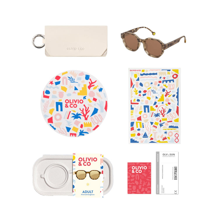 OLIVIO & CO. Adult Creative Edition D sunglasses Tortoiseshell