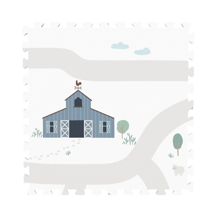 PLAY&GO. EEVAA playmat - puzzle - storage box - Farm