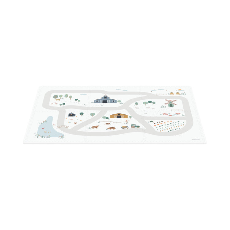 PLAY&GO. EEVAA playmat - puzzle - storage box - Farm