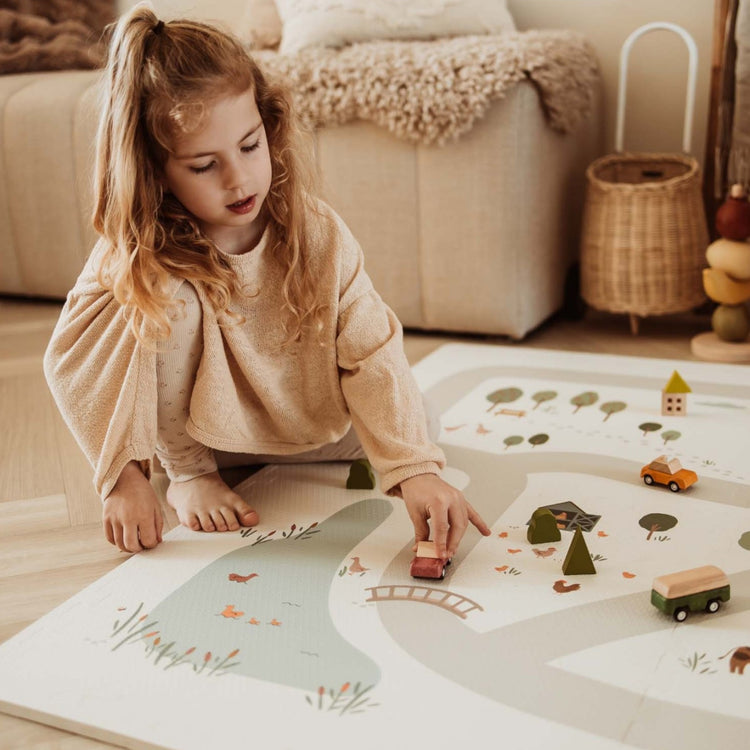 PLAY&GO. EEVAA playmat - puzzle - storage box - Farm
