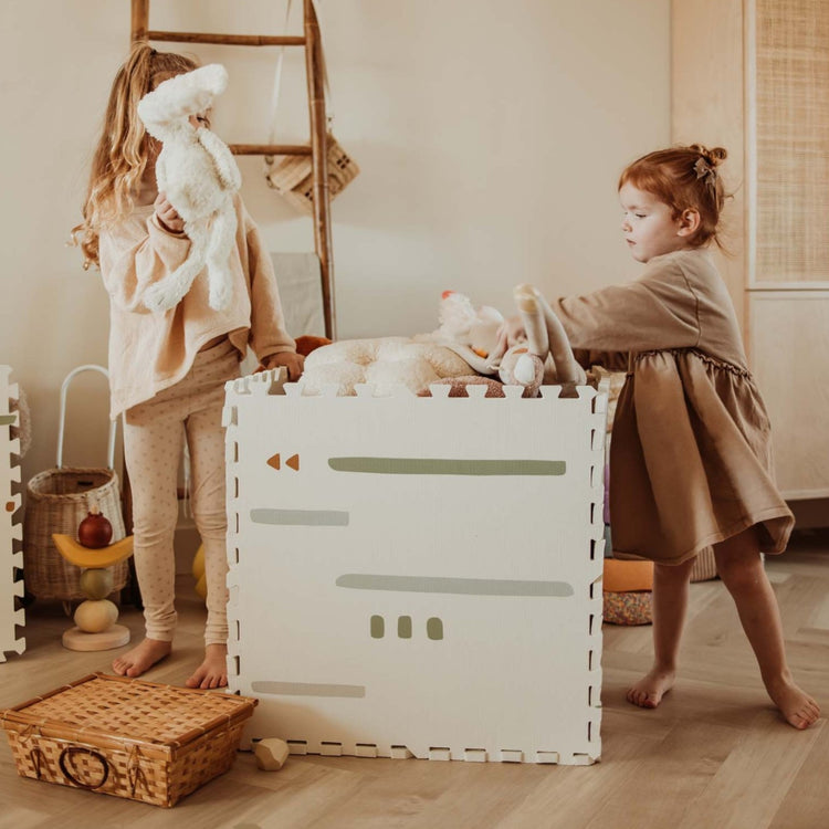 PLAY&GO. EEVAA playmat - puzzle - storage box - Farm