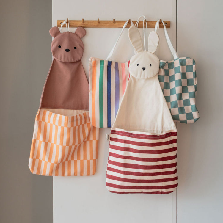 PLAY&GO. Τoto wall organizer - tote bag. Bear