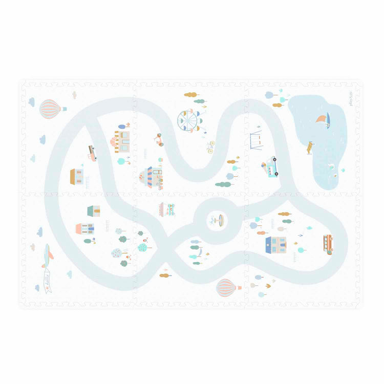 PLAY&GO. EEVAA playmat - puzzle - storage box - Village