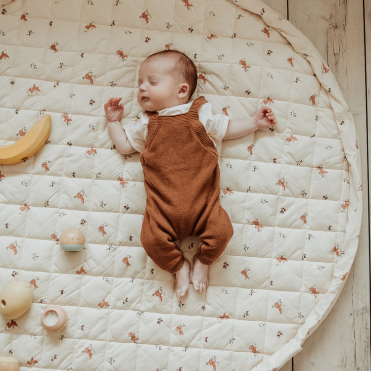 PLAY&GO. Organic Babymat 3 in 1. Rabbit