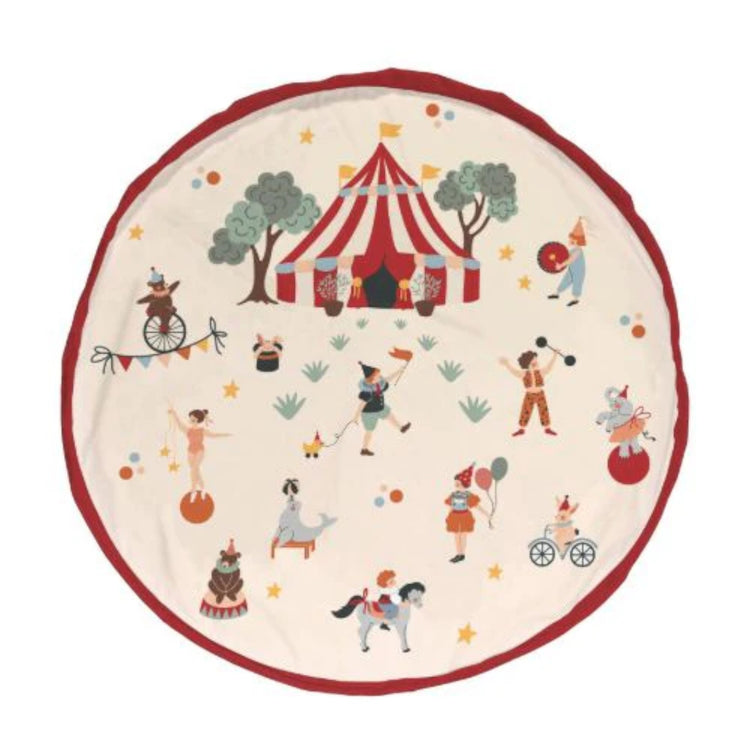 PLAY&GO. 2 in 1 storage bag and playmat. Circus