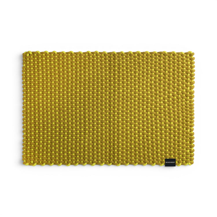 REMEMBER. Doormat Lida lime