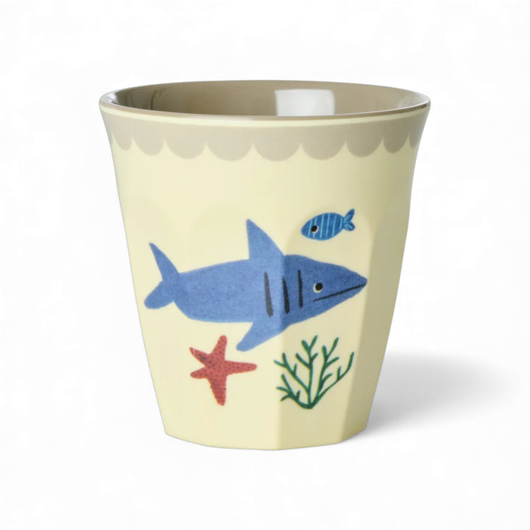 RICE. Σετ 6 ποτήρια μελαμίνης Blue Ocean - 250ml