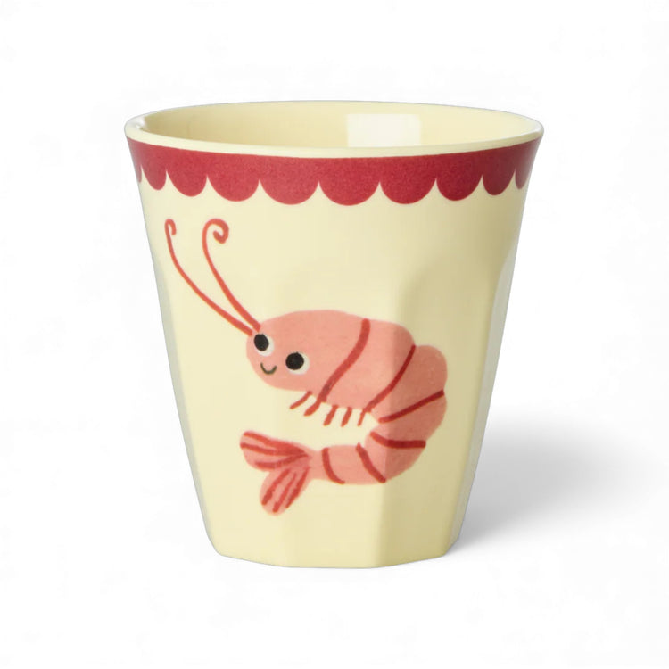 RICE. Σετ 6 ποτήρια μελαμίνης Coral Ocean - 250ml