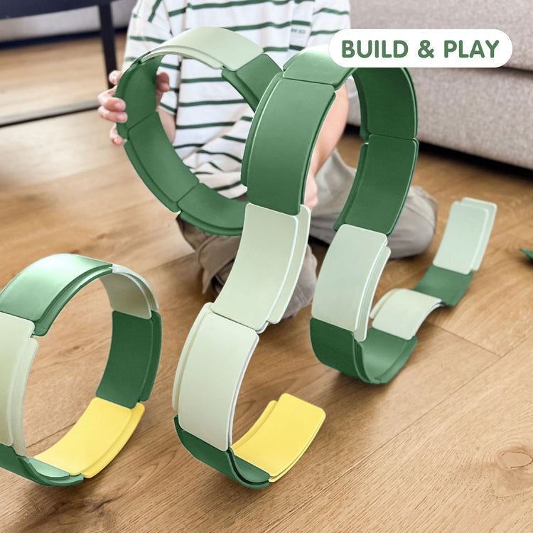 Waytoplay. Σετ πίστας αγώνων και δημιουργικών κατασκευών - Arches Creator
