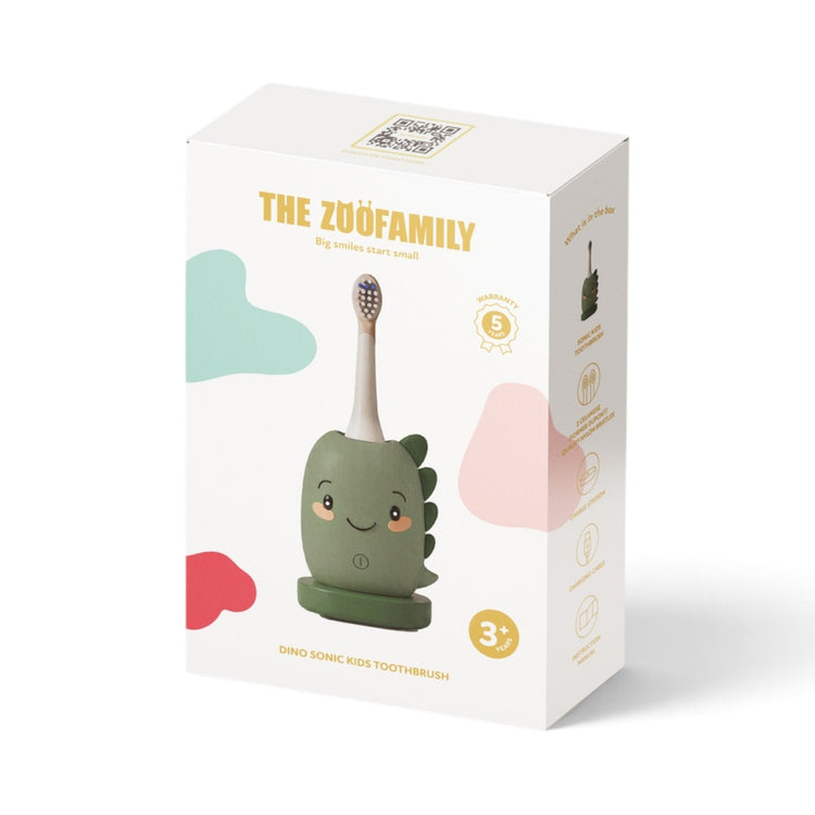 ZOO FAMILY. Sonic Kids Toothbrush - Dino