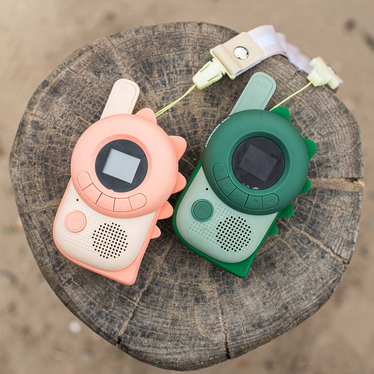 ZOO FAMILY. Zoo walkie talkie Dino pink